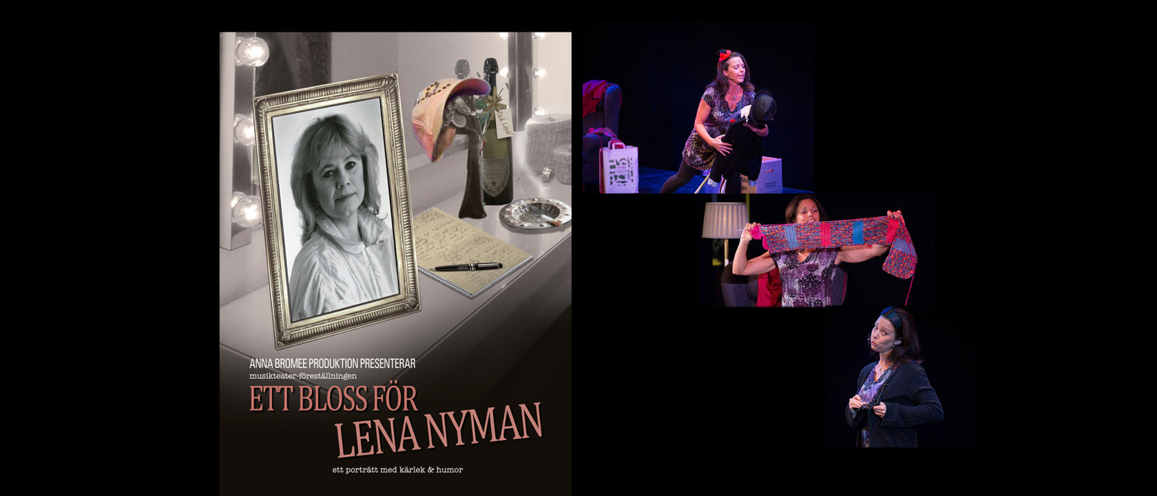 Ett bloss för Lena Nyman — Folkets Hus, Lunnasalen, Skoghall, Hammarö