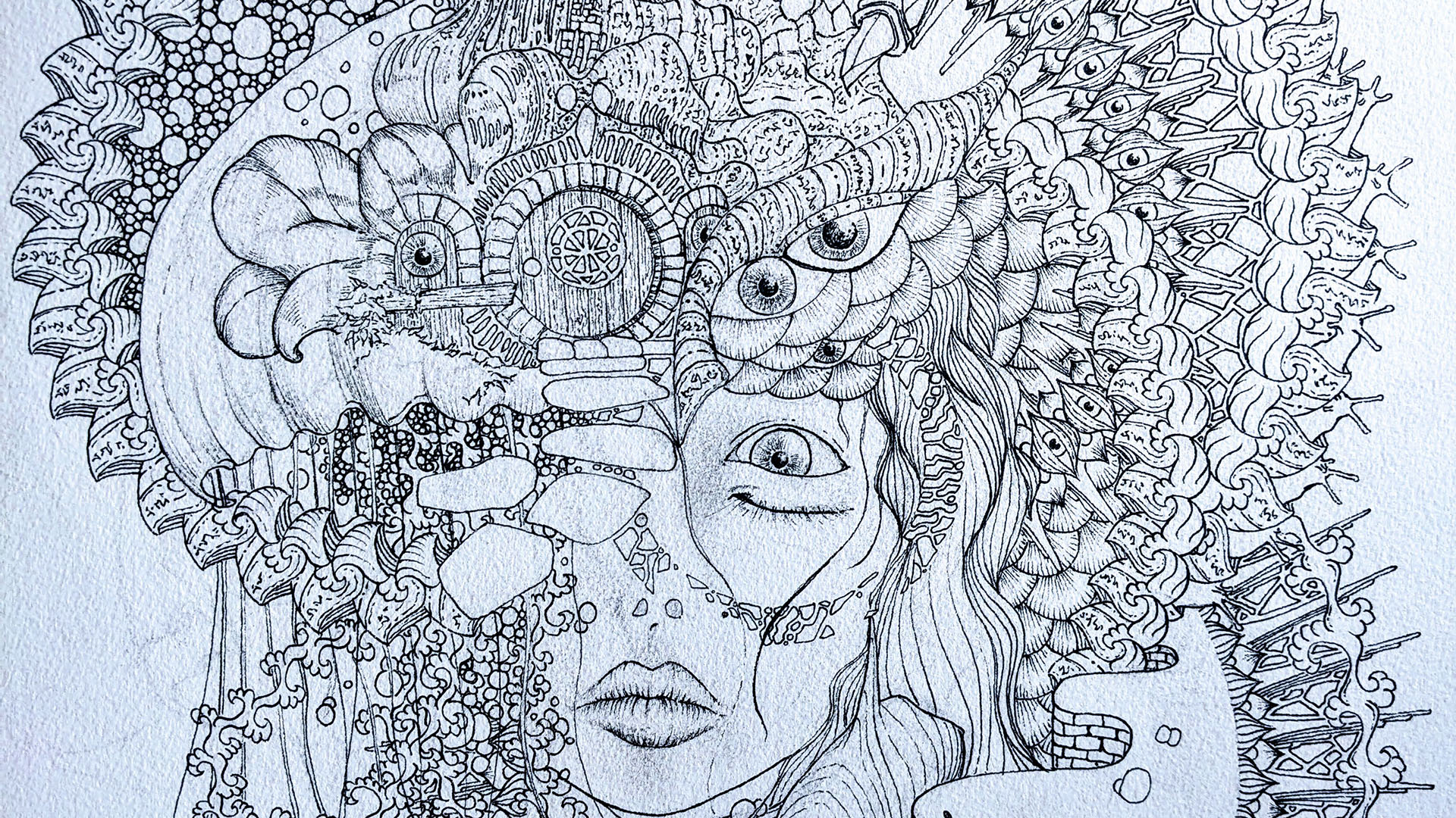 Teckning: Takuya Fujisawa  