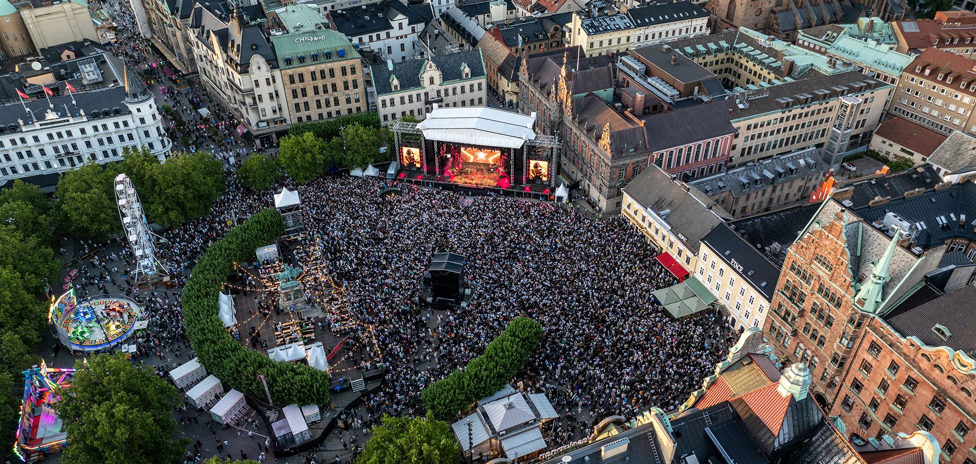 Elissa på Malmöfestivalen 2024. Foto: Highshot.se