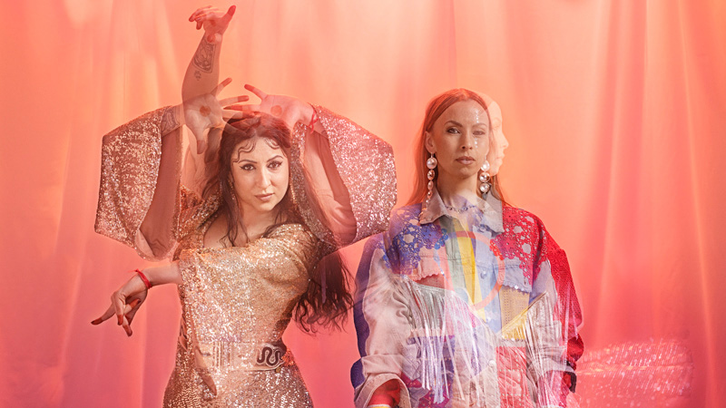 Salamanca Taikon Gonzalez och Sofia Jannok.)